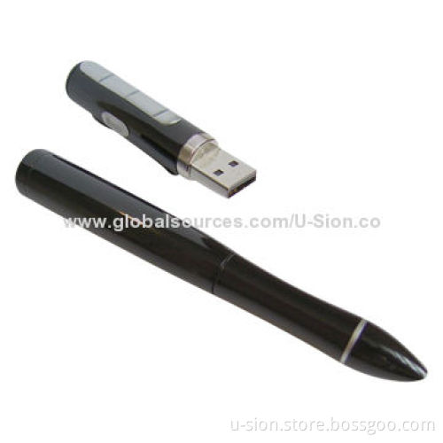 Popular USB Pen Drives with Plug-and-play and Ballpen Functions, OEM and ODM Orders Welcomed